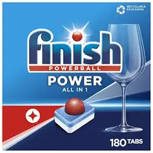 Spülmaschinentabs Finish Power All in 1, phosphatfrei, 180 Stück