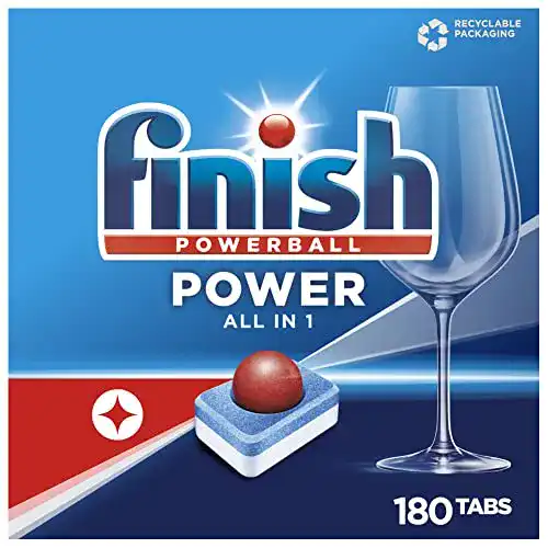 Spülmaschinentabs Finish Power All in 1, phosphatfrei, 180 Stück