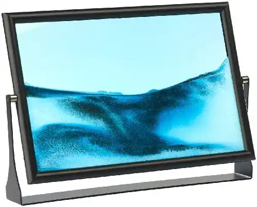 Sandbild Infactory Blue Ocean 30,5 x 20 cm mit Rahmen