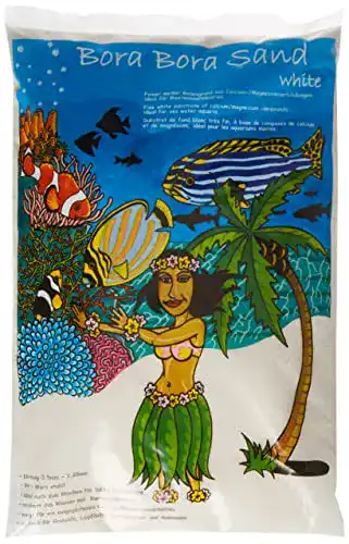 Aquarium Bodengrund Bora Bora Sand 8Kg für Meerwasseraquarien
