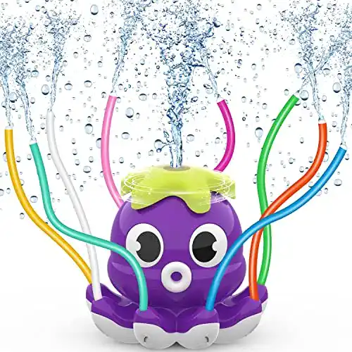 Wassersprinkler für Kinder von Tosekry Outdoor Spielzeug ab 3 Jahren