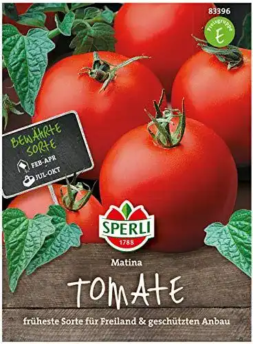 Tomatensamen Sperli Premium Matina – frühe und aromatische Freilandtomate