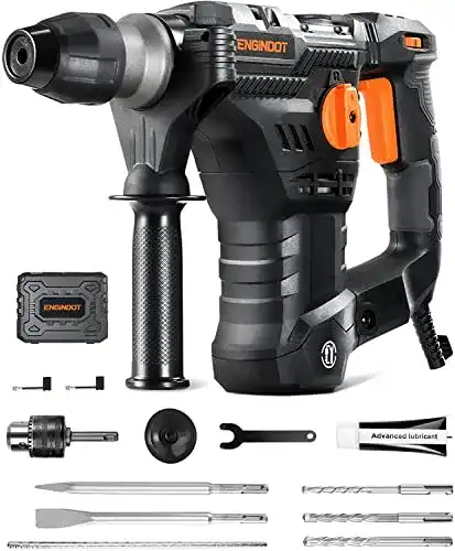 Bohrhammer Engindot 1500W mit 7J Schlagstärke und 4 Funktionen