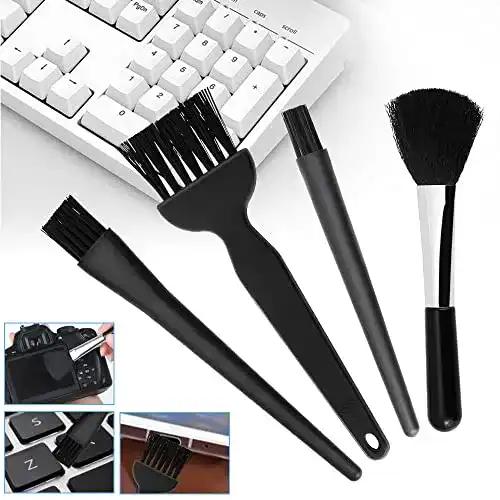 PC-Reinigungsset Qinersaw 4er Set Nylon Antistatik für Tastaturen