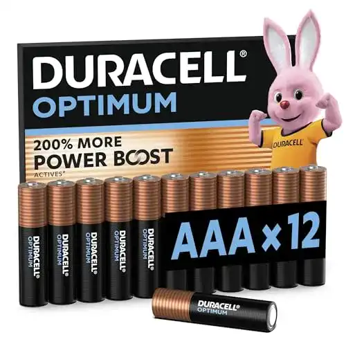 Duracell Optimum AAA Batterien, 12 Stück