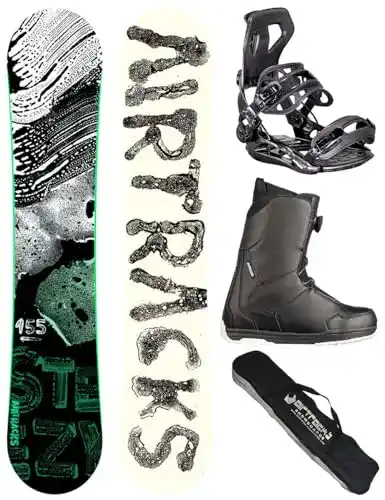 Snowboard Airtracks Herren Set für Freestyle und Freeride