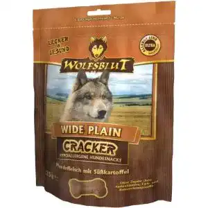 Wolfsblut Wide Plain Cracker 225 g mit Pferd – Getreidefreies Hundefutter