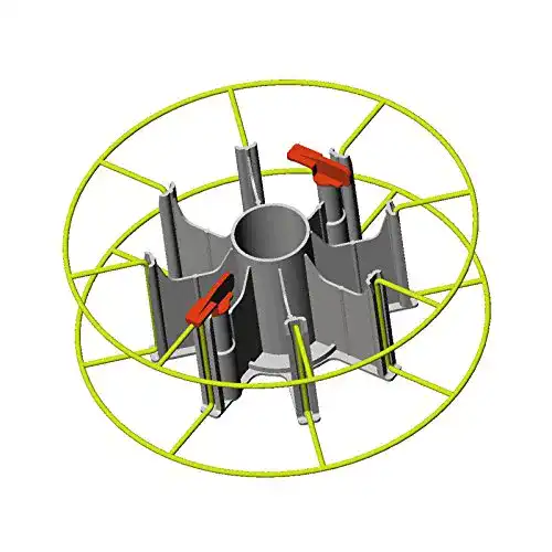 Korbspulenadapter von Rimag für stabile Drahtzufuhr