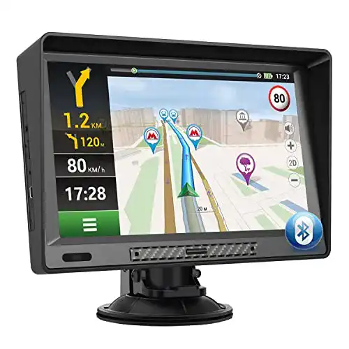 Lkw-Navigationsgerät Awesafe mit Bluetooth und 9 Zoll Touchscreen