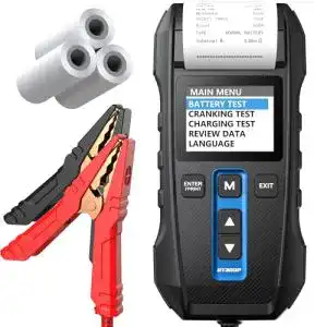 Topdon BT300P Autobatterietester 12V 24V mit Drucker für Kfz