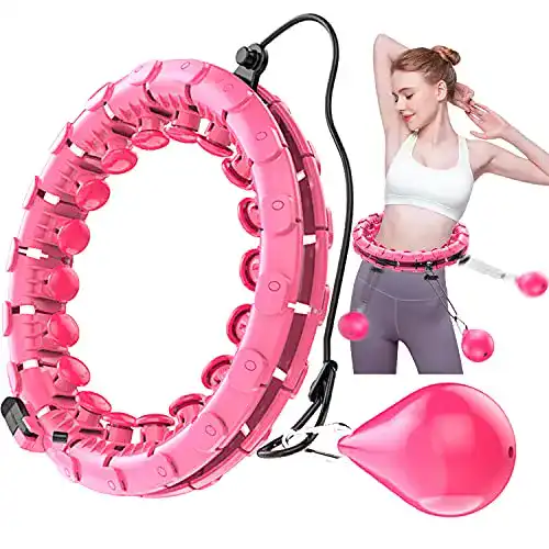 LEAFIA Smart Fitness Reifen – Hula Hoop für effektives Training