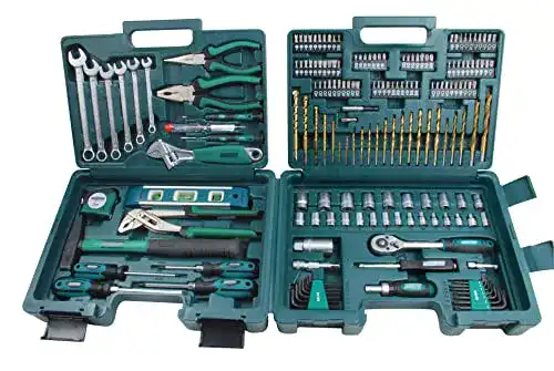Mannesmann Werkzeugkoffer 176-teilig mit Brüder Werkzeugsatz
