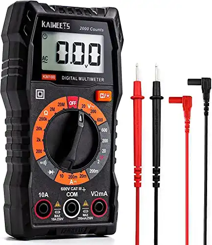 KAIWEETS Digital Multimeter KM100 Präzises Strommessgerät