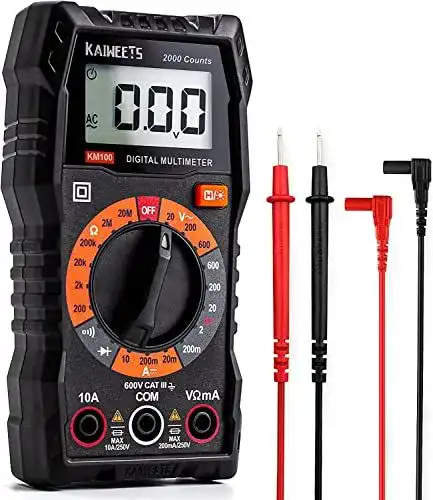 Multimeter KAIWEETS Digital KM100 Spannungsmesser für AC/DC