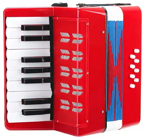 Akkordeon Classic Cantabile Bambino Rosso für Kinder in Rot