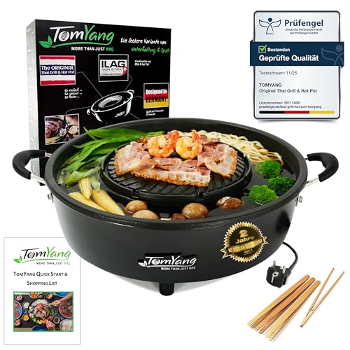 Hot Pot Tomyang – Original Thai Grill mit Antihaftbeschichtung