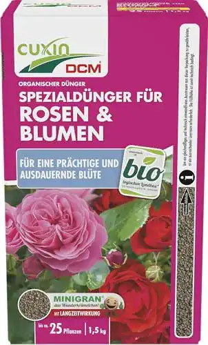 Rosendünger Cuxin BIO mit 3 Monaten Langzeitwirkung