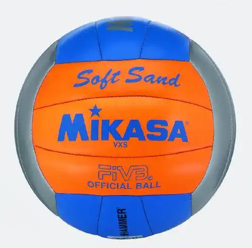 Beachvolleyball Mikasa Soft Sand in Mehrfarbig, Größe 5