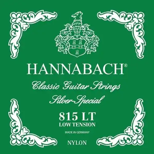 Gitarrensaiten für Konzertgitarre von Hannabach Serie 815 Low Tension