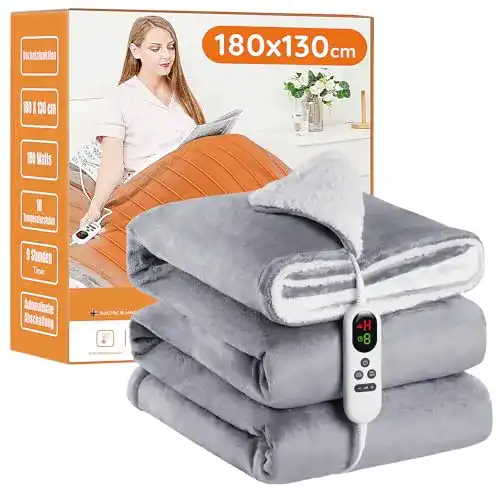 Heizdecke Mia&Coco mit Abschaltautomatik, 130×180 cm