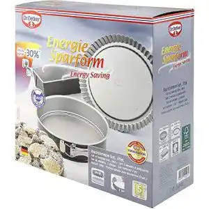 Dr. Oetker Energy Backformen Set 3er mit Springform