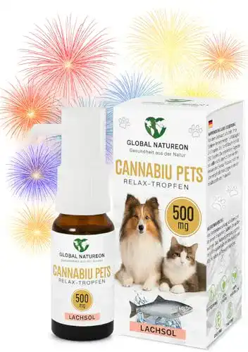 Beruhigungsmittel für Hunde – Global Natureon Cannabi Pets Öl 500 mg