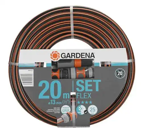Gartenschlauch Gardena Comfort FLEX, 13 mm (1/2 Zoll), 20 m mit Zubehör