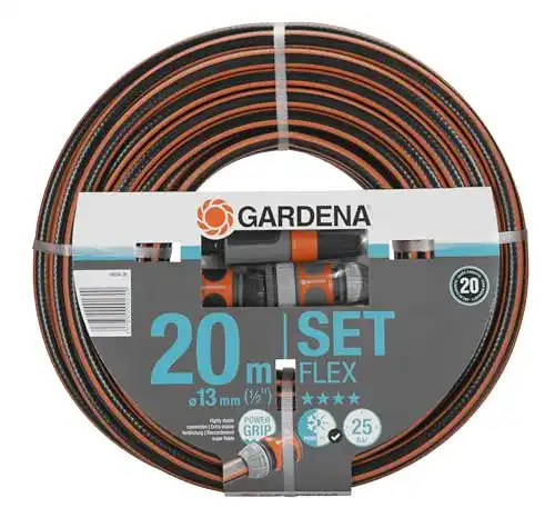 Gartenschlauch Gardena Comfort FLEX, 13 mm (1/2 Zoll), 20 m mit Zubehör