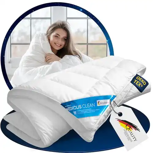 Bettdecke 155 x 200 Schlafmond Medicus Clean für Allergiker