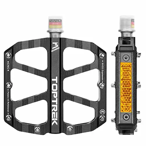 MTB Pedale Toptrek aus CNC Aluminium mit StVZO Genehmigung