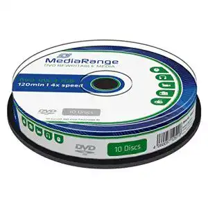 DVD-RW Mediarange 4,7GB 120 Minuten 4-fache Schreibgeschwindigkeit