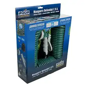 Spiral-Gartenschlauch Aqua Control C2107N2 mit 7 Bewässerungsformen und 15 m Länge