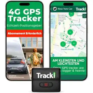Fahrrad GPS Tracker Tracki 4G für Kinder mit Abonnement