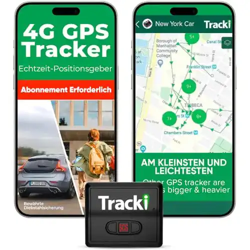 Fahrrad GPS Tracker Tracki 4G für Kinder mit Abonnement