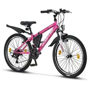 Licorne Bike Guide Mountainbike 24 Zoll für Mädchen, Jungen, Herren und Damen