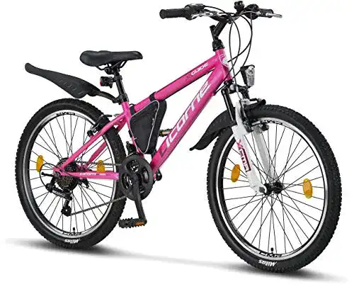 Licorne Bike Guide Mountainbike 24 Zoll für Mädchen, Jungen, Herren und Damen