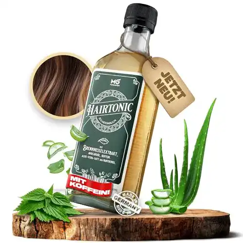 Brennnessel Haarwasser mit Koffein und Aloe Vera zur Haarpflege