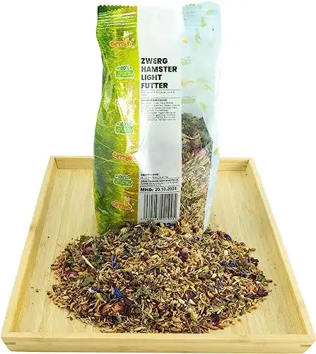 Getzoo Zwerghamster Lightfutter 500g für naturnahe Ernährung