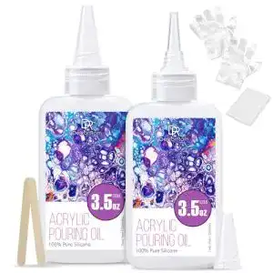 Silikonöl Decorrom Pouring 200ml – Reines Silikonöl für Acrylfarben