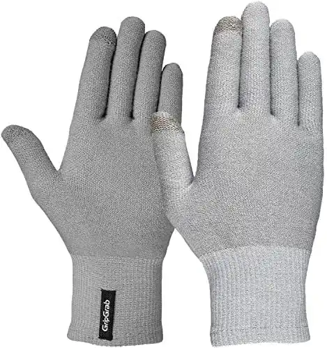 Merino Handschuhe Gripgrab Merino Liner Touchscreen Thermo Unterziehhandschuhe
