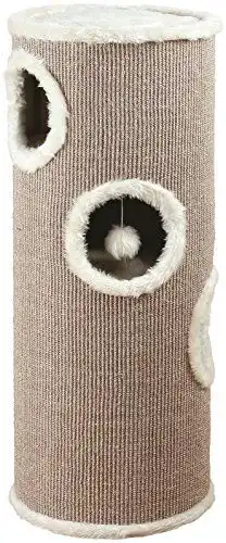 Kratztonne Trixie 4338 Cat Tower Edoardo, 100 cm, taupe/creme