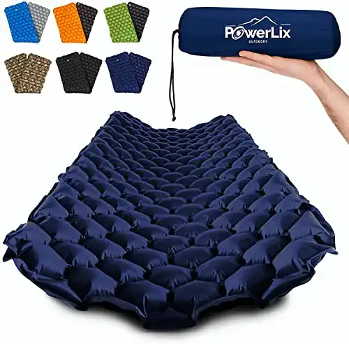 Isomatte POWERLIX Camping Outdoor Luftmatratze, ultraleicht