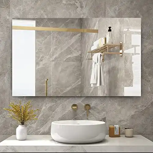 Infrarotheizung Spiegel 580 Watt für Badezimmer