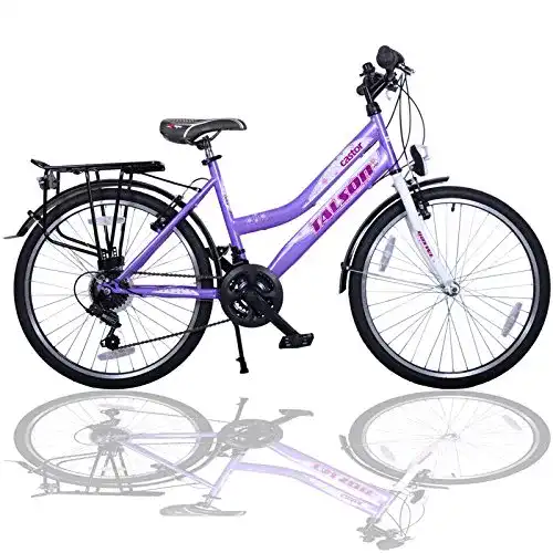 Talson 24 Zoll Kinderfahrrad mit 21-Gang Shimano Schaltung