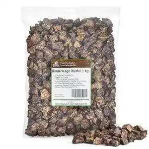 Rinderlunge Kaureks Natur Hundeleckerlies 1kg als Kausnack