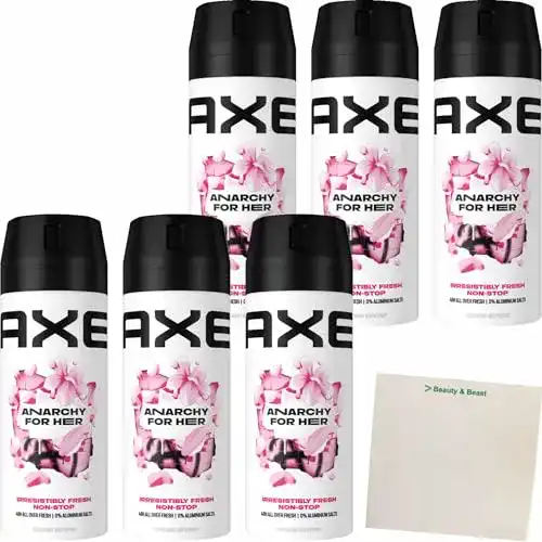 Axe Deo Anarchy for Her 6x 150ml Deospray ohne Aluminiumsalze