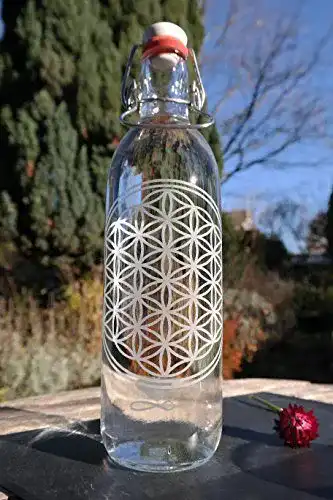 Glas-Trinkflasche 1l Freiglas – 1,0l Trinkflasche aus Glas