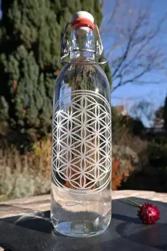 Glas-Trinkflasche 1l Freiglas – 1,0l Trinkflasche aus Glas