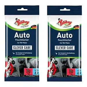 Autopflegemittel Poliboy Staubmeister Reinigungsfeuchttücher 2er Pack