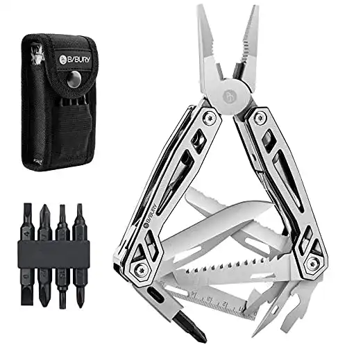 Multitool BIBURY mit Multifunktionszange und Flaschenöffner